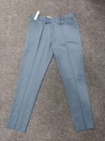 Men’s Steel Blue Ankle Fit Formal Trousers