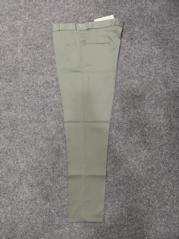 Men’s Olive Green Ankle Fit Formal Trousers