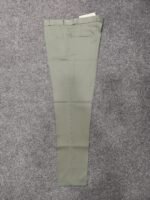 Men’s Olive Green Ankle Fit Formal Trousers