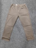 Men’s Relaxed Fit Formal Trouser – Taupe Brown Solid