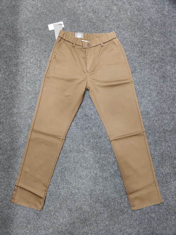 Tobacco Brown Relaxed Fit Formal Trousers