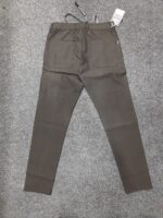 Men’s Cargo-Style Track Pants with Drawstring (Creme / Black)