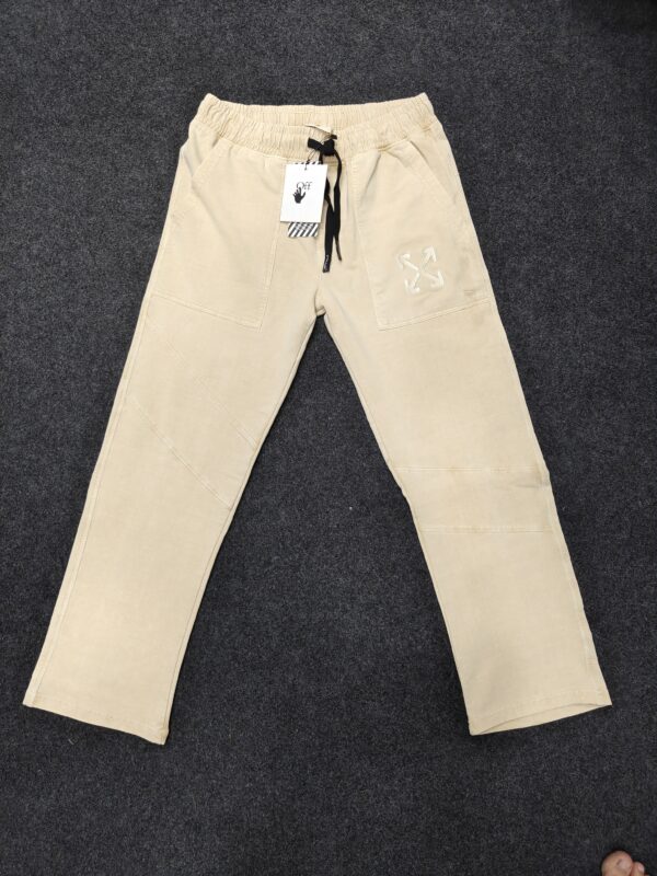 Men’s Acid Wash Relaxed Fit Pants (Green / Creme / Grey) – Streetwear Edition