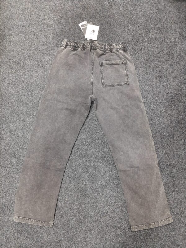 Men’s Acid Wash Relaxed Fit Pants (Green / Creme / Grey) – Streetwear Edition