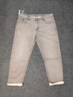 Men’s Big Size Brown Wash Denim Jeans
