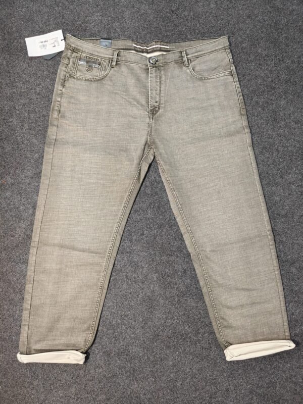 Men’s Big Size Olive greenWash Denim Jeans