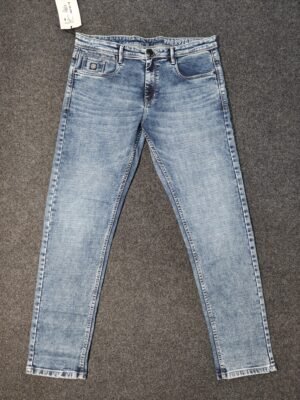 Men’s Big Size Light Blue Wash Denim Jeans