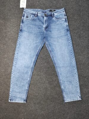 Men’s Big Size Blue Wash Denim Jeans