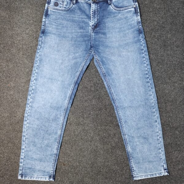 Men’s Big Size Blue Wash Denim Jeans