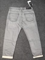 Men’s Big Size Dark Grey Wash Denim Jeans