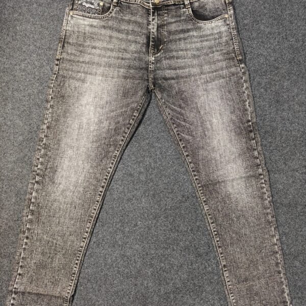 Men’s Big Size  – Light Grey Washed