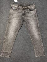 Men’s Big Size  – Light Grey Washed