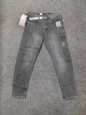 Men’s Surgery Fit Denim Jeans – Dark Grey Washed