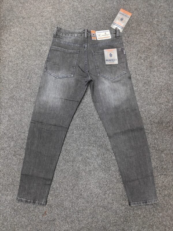 Men’s Surgery Fit Denim Jeans – Dark Grey Washed