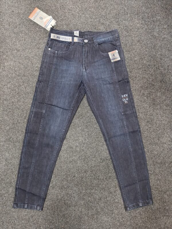 Men’s Surgery Fit Denim Jeans – Dark Blue Washed