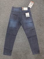 Men’s Surgery Fit Denim Jeans – Dark Blue Washed