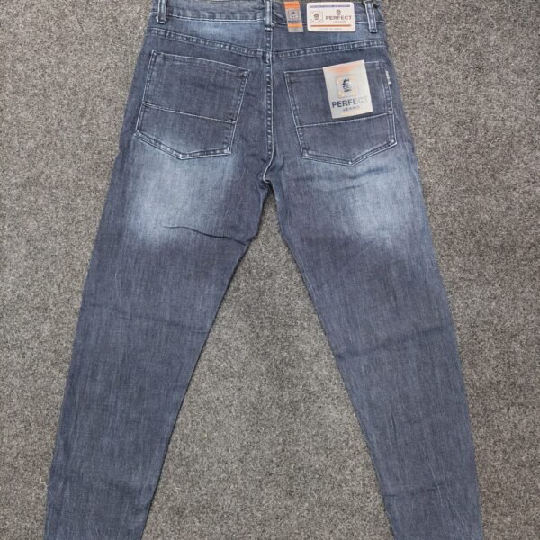 Men’s Surgery Fit Denim Jeans – Mid Blue Washed