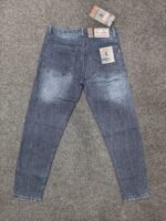 Men’s Surgery Fit Denim Jeans – Mid Blue Washed