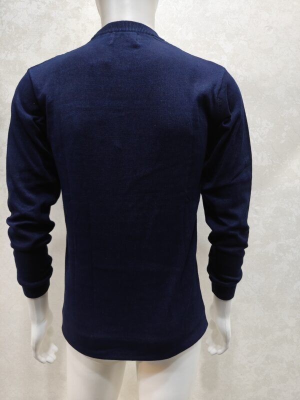 Men’s Navy Surfing Print Full Sleeve Tee