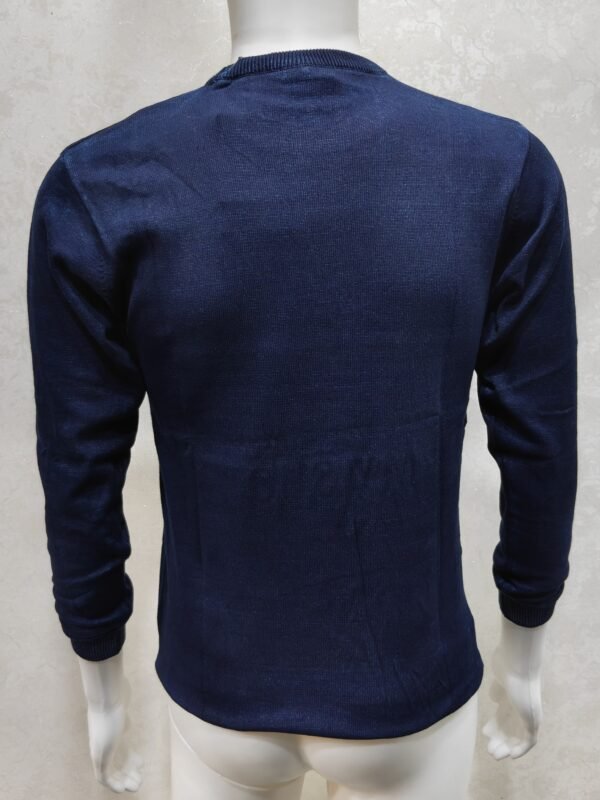 Men’s Navy Motivational Full Sleeve Tshirt