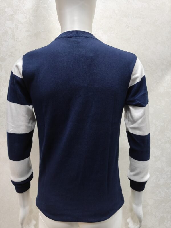 Men’s Navy-White Stripe Full Sleeve Tshirt