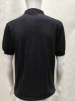 Men’s Black Zip Polo Half Sleeve Tshirt