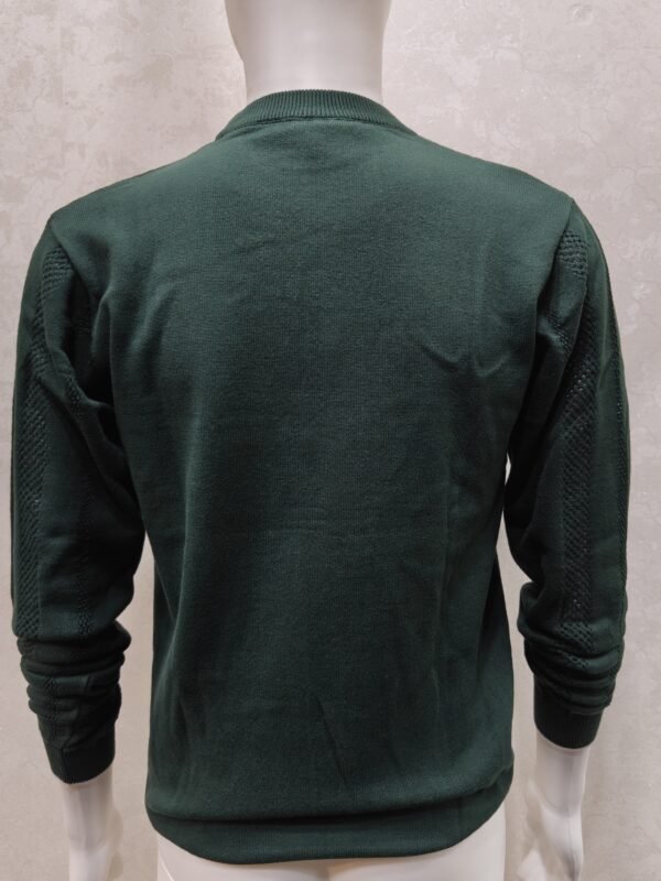 Men’s Full Sleeve Textured Knit T-Shirt – Dual color