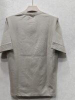 Crown Monogram Patch Tee – Men’s Crew Neck Half Sleeve T-Shirt