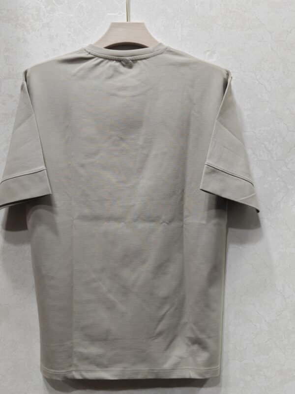 Crown Monogram Patch Tee – Men’s Crew Neck Half Sleeve T-Shirt