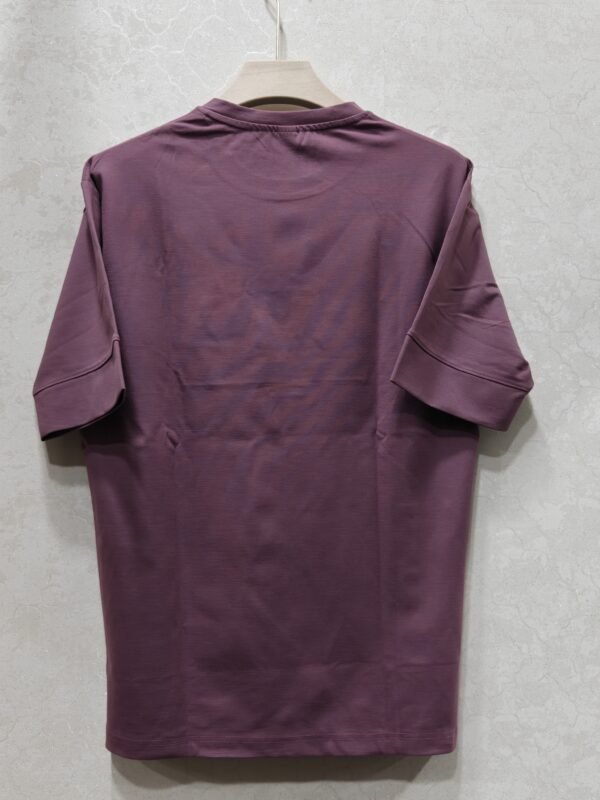 Crown Monogram Patch Tee – Men’s Crew Neck Half Sleeve T-Shirt