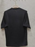 Crown Monogram Patch Tee – Men’s Crew Neck Half Sleeve T-Shirt