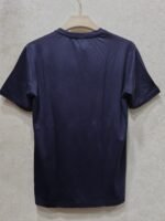 Paint-Splash “G” Circle Logo Tee – Navy Crew Neck Half Sleeve T-Shirt