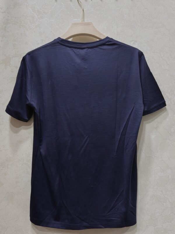 “Imprison Depth Alter” Typography Tee – Navy Round Neck