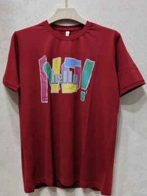 “Hi! Hello” Color Pop Tee – Red