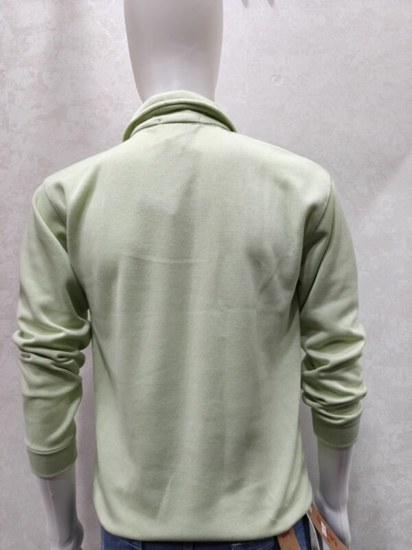 Quarter-Zip Collar Knit Sweatshirt – Full Sleeve
