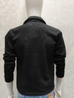 Quarter-Zip Collar Knit Sweatshirt – Full Sleeve