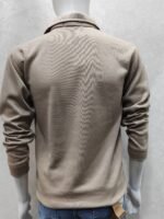 Quarter-Zip Collar Knit Sweatshirt – Full Sleeve