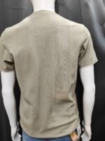 Textured Stripe Henley Tee