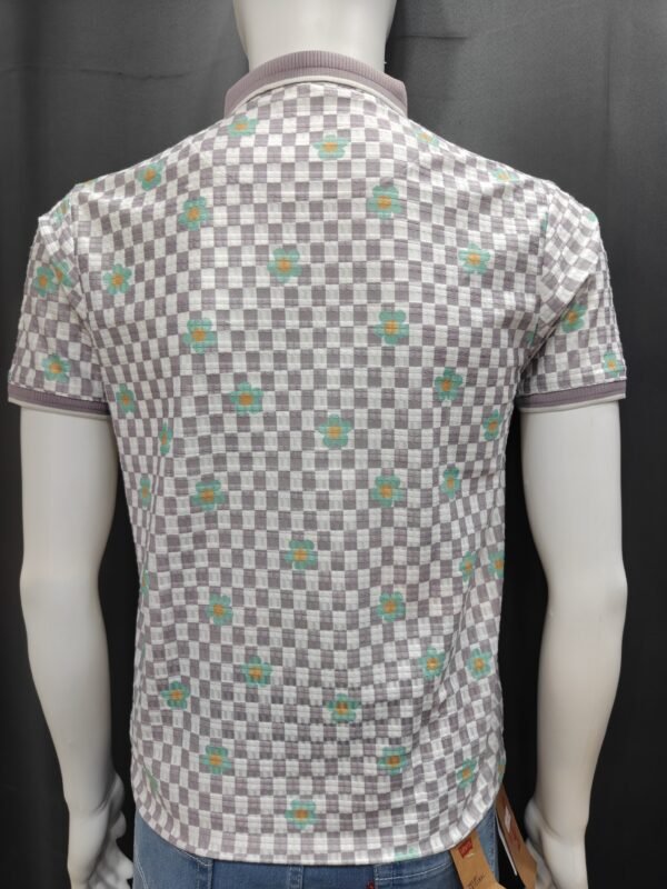 Gingham Check with Mini Floral Print