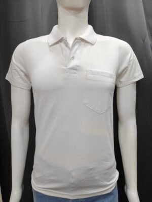 Plain Polo T-Shirt – Half Sleeve Solid Collar Tee