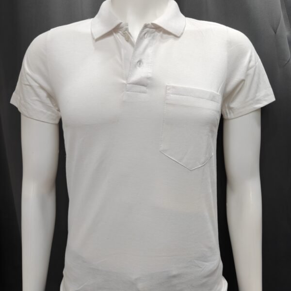 Plain Polo T-Shirt – Half Sleeve Solid Collar Tee