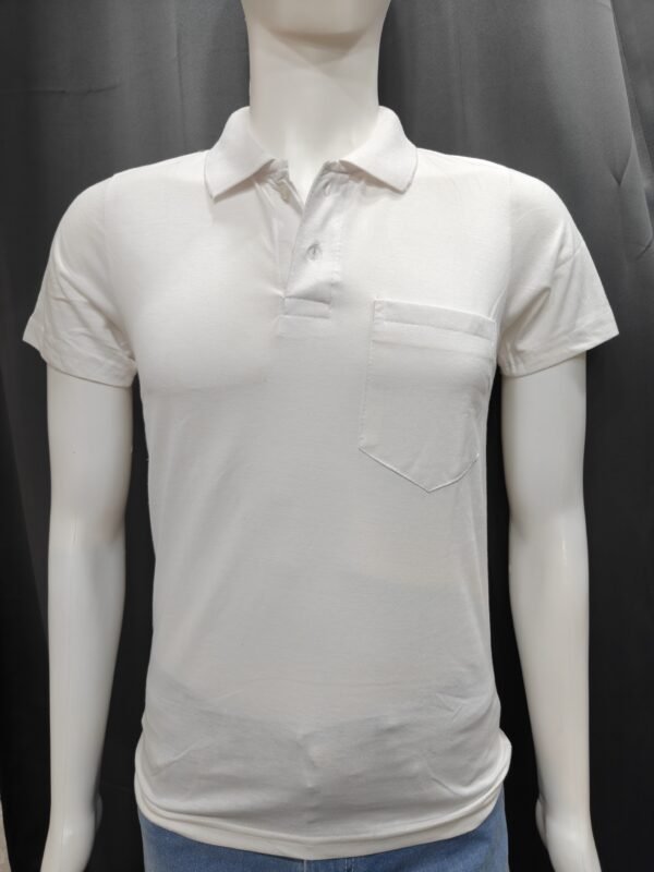 Plain Polo T-Shirt – Half Sleeve Solid Collar Tee