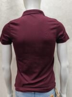 Wine Maroon Pocket Polo T-Shirt