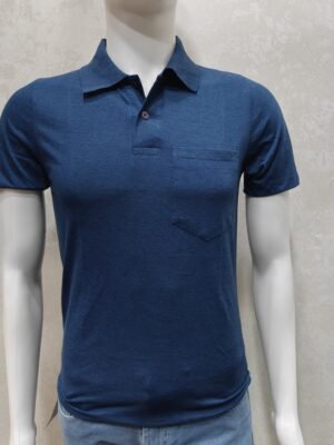 Plain Polo T-Shirt – Half Sleeve Solid teal
