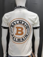 Half Sleeve Collar T-Shirt – Logo Tape Collar & Sleeve Bands