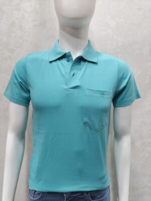 Aqua Breeze Pocket Polo T-Shirt