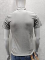 Mist Grey Pocket Polo T-Shirt