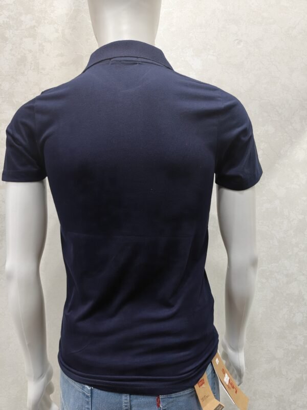 Deep Navy Pocket Polo T-Shirt