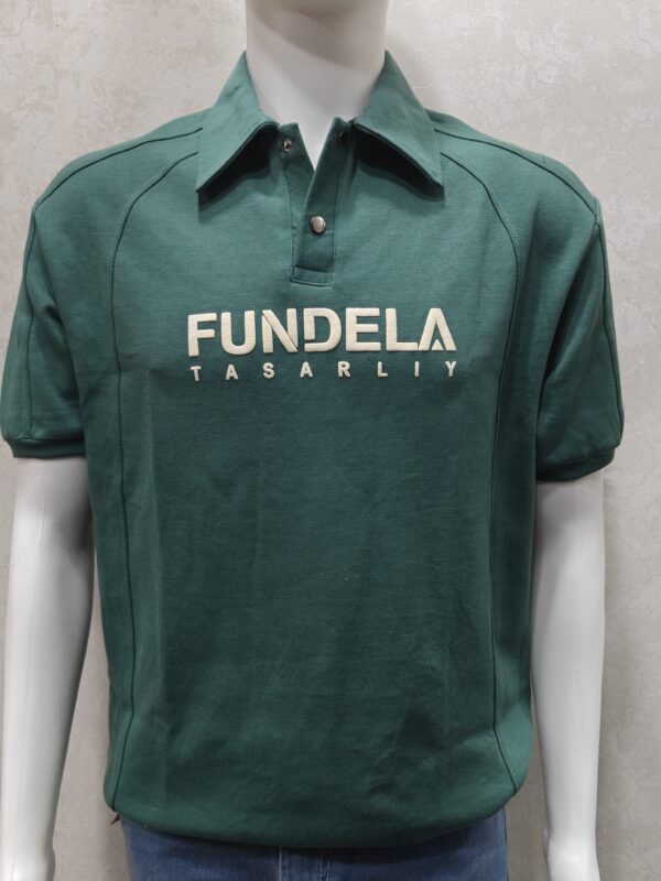 Half Sleeve -Shirt – Raised “FUNDELA” Chest Embroidery