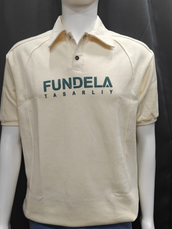 Half Sleeve -Shirt – Raised “FUNDELA” Chest Embroidery
